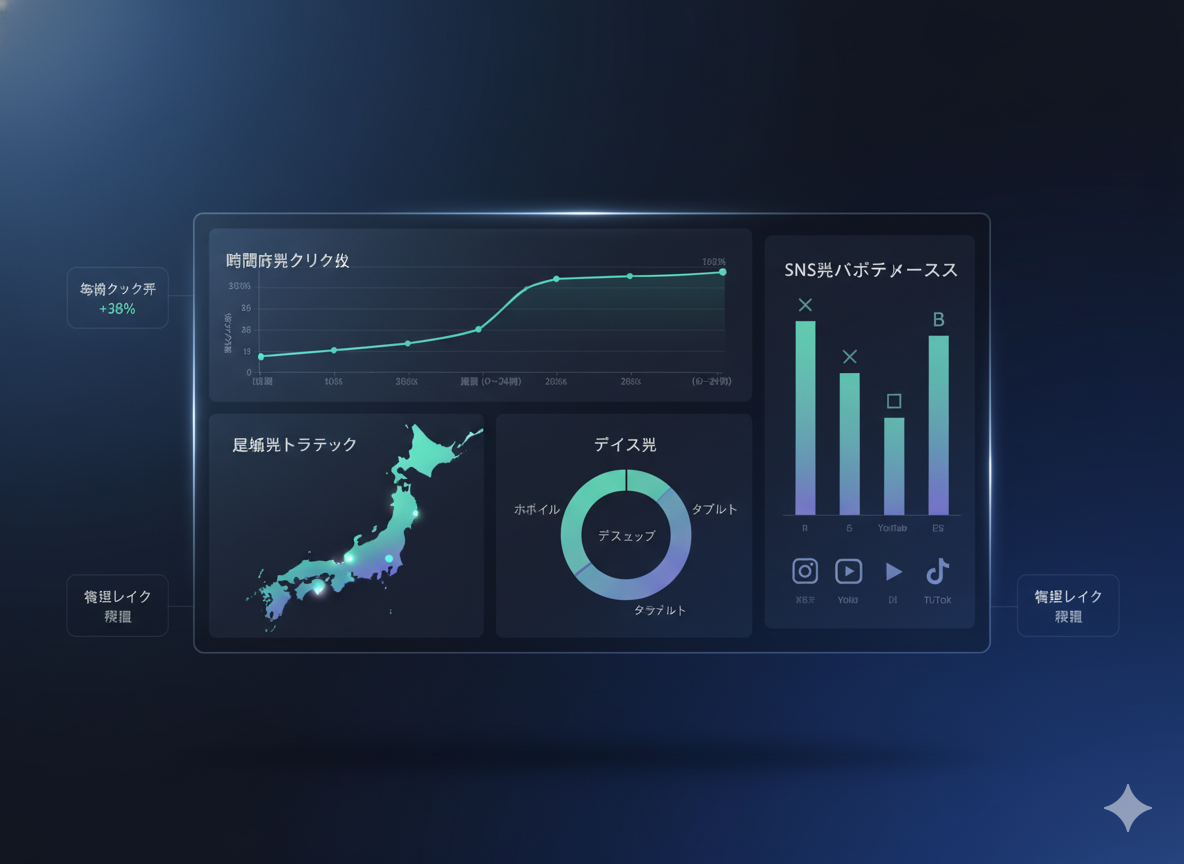 KPIダッシュボードのチャート